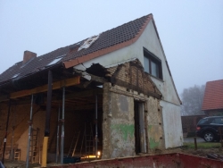 Vorher: Bergen Birkenweg, Um- Anbau- Fassadenarbeiten